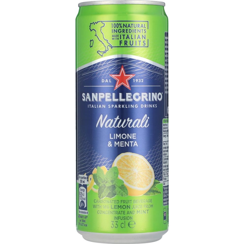 San Pellegrino Limone e Menta 33 Cl.