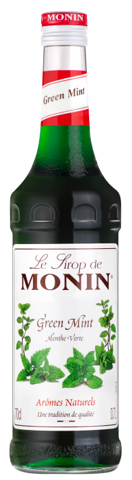 Monin Syrup Green Mint Menthe Verte Fl 70 Till Basta Pris I Norr