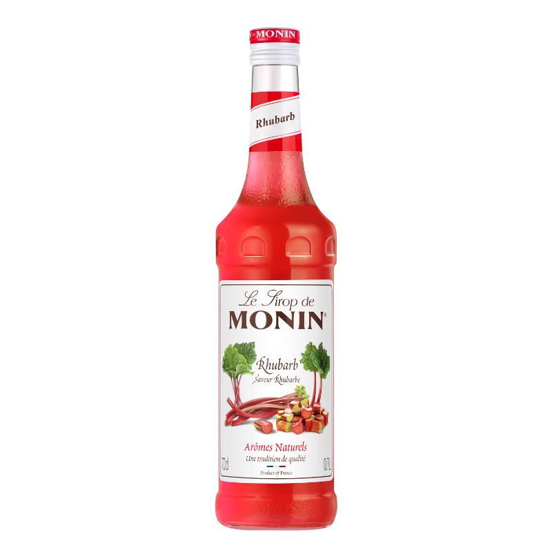 Monin Syrup Rhubarb / Rabarber Fl 70