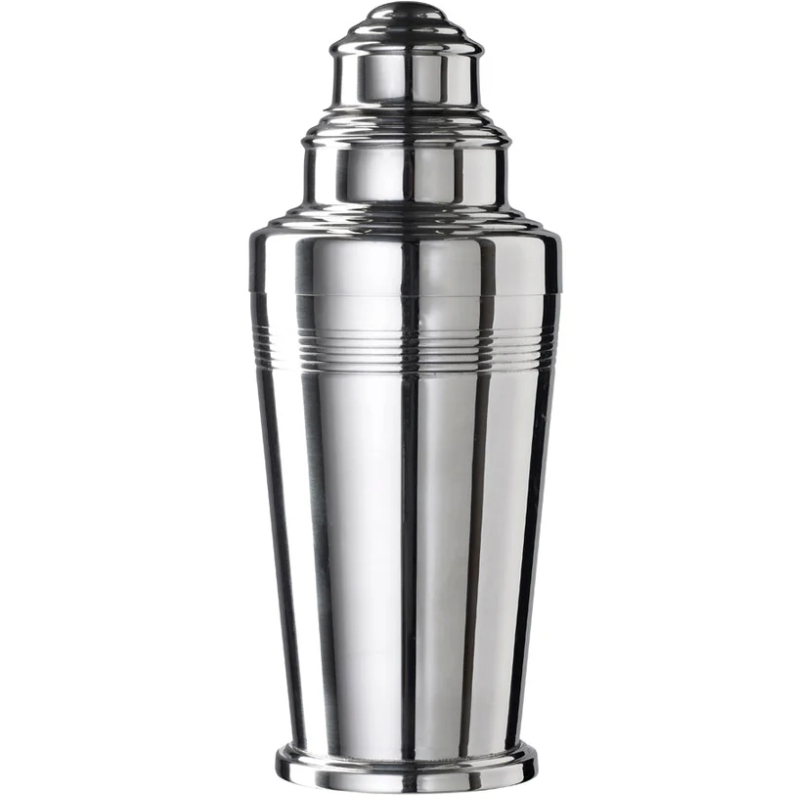 Urban Bar Footed Coley 3 Piece Shaker – Poleret Sølv